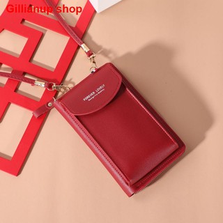 ✠Korean Leather Phone Wallet Ladies Wallet Sling Bags For Women