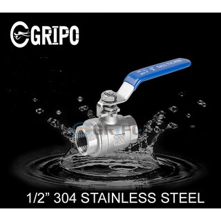 GRIPO high end quality 304 stainless 1/2 ball valve GP88
