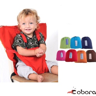 BOBORA Portable Baby High Chair belt Sack Sacking Seat (1)