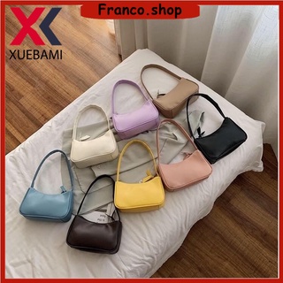 「FRNC」Korean Fashion Shoulder Simple Elegant Cute Leather Ladies Women bag Casual Handbags