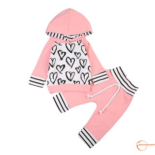 BLP-Details about US Toddler Kid Baby Girl Clothes Hooded