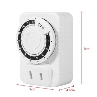 ﹍﹍12 Hour Electric Timer Socket Wall Plug Switch Digital Countdown Timer Socket