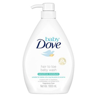 Baby Dove Top to Toe Wash Sensitive Moisture 1L