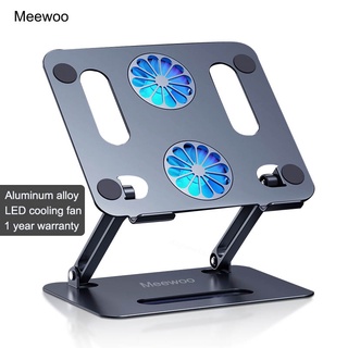 laptop stand Meewoo Laptop Stand With Fan Aluminum Alloy Laptop Stand Laptop Cooler Laptop Holder 10