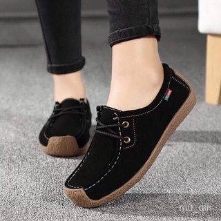 insKorean style suede loafer fashion shoes #806