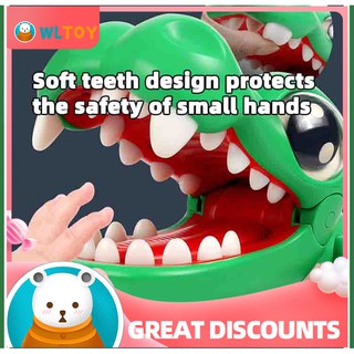 WL TOY crocodile toy crocodile Mouth Dentist Bite Finger Game Funny Toy For Kids UNIFAPH