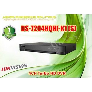 DS-7204HQHI-K1(S) 4CH Turbo HD DVR