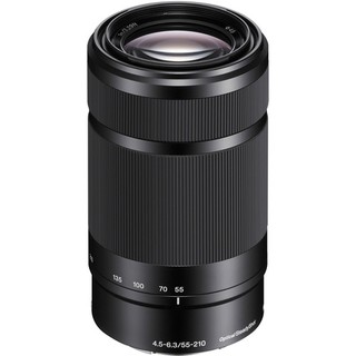 Sony E 55-210mm f/4.5-6.3 OSS Lens (SEL55210) - [Black]