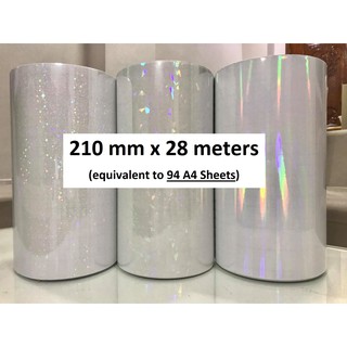 Holo Holographic Cold Laminating Photo Top Films (210mm x 28m Roll)