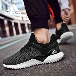 Adidas Sports Shoes Men's Running Shoes Sports Shoes Lightweight Breathable Woven Mesh Casual Shoes Safety Shoes Lightweight Large Size Men's Shoes 39-46