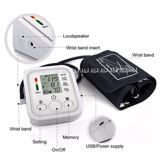 Automatic Wrist Watch Blood Pressure Monitor CK-102S