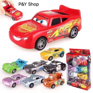 ▪P&Y SHOP McQueen Cars 8 IN 1 racing car pull back toys