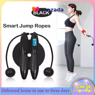 Smart Jump Rope Fitness Sport Skipping Ropes Electronic Calorie Counter Jump Ropes with Anti-Slip Ha