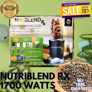 HIGH QUALITY AUTHENTIC 1700WATTS NutriBLEND Rx BLENDER