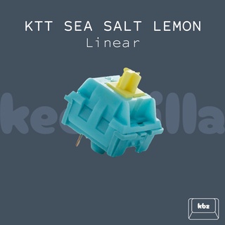❄KTT Sea Salt Lemon Linear Switch Mechanical Keyboard Switch SMD LED 3 pin