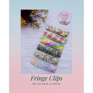 Fringe Clips (set of 6pcs clippies)