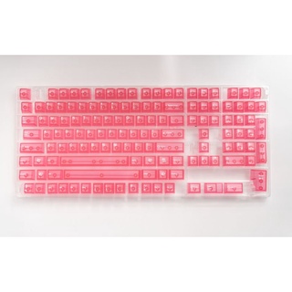Lelelab Crystal x Colour Keycaps Mechanical Keyboard Color Keycap Set Zion Studios PH (8)