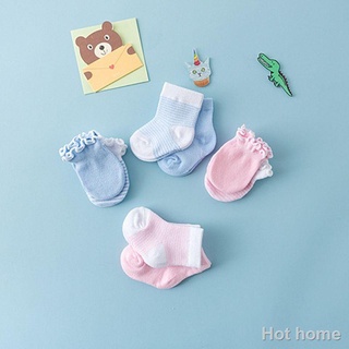 ❀Children Kids Baby Newborn Socks Gloves Anti-scratch Breathable Elasticity Protection Face Mittens