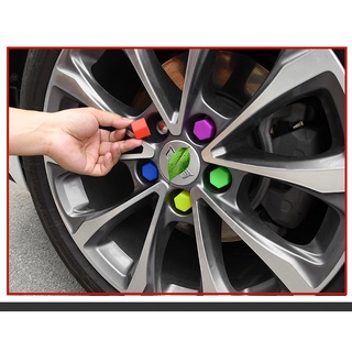 C&P Car Tyre Screw Cap 20A Hair Protective Cover Hub/Modified/Anti-Rust/Dust Cover/Universal Decoration/Anti-Theft/Silicone Case