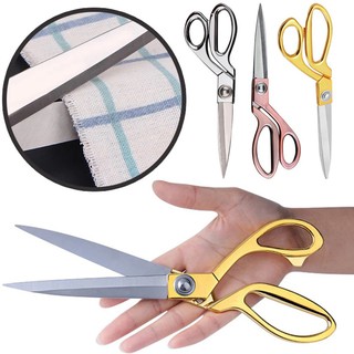 Professional Tailor/Sewing Scissors Stainless Steel Scissors Fabric/Cutting Scissors Golden Sharp Sc