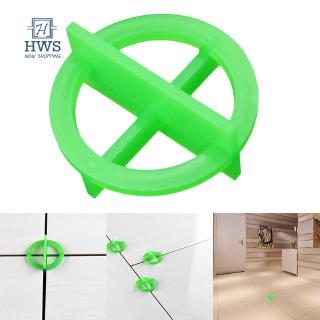 100pcs Green Cross Tile Leveling Recyclable Plastic Tile Leveling System Base Spacer