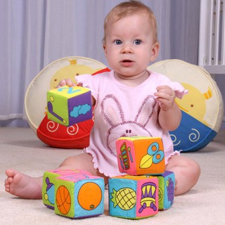 Seven-centimeter building blocks 6-piece set baby toys