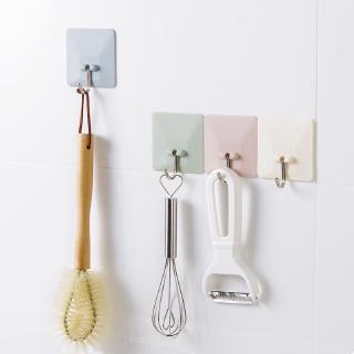 [Ready Stock] Kitchen Bathroom Creative Nail-free Strong Non-marking Sticky Wall Hook (1)