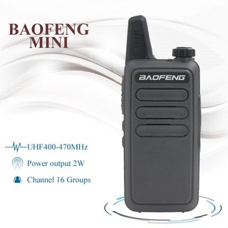 Baofeng BF-R5 Mini UHF Walkie Talkie Double Band Two Way Radio