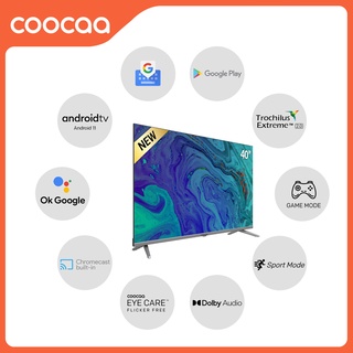 COOCAA NEW [40S7G] 40 Inch 2K DLED Android 11 & Smart HDR-10 TV Netflix & YouTube (2)