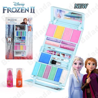 Disney Frozen Princess Makeup Toy For Girls Washable Secure Close Cosmetic Set Pretend Play Gifts for Kids