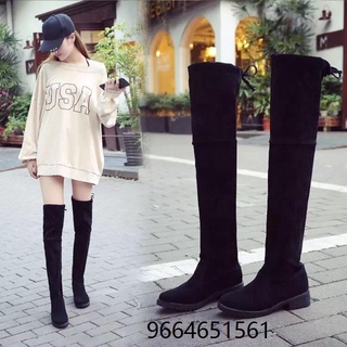 Long over-the-knee boots