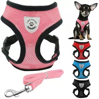 Reflective Cat Dog Harness Walking Jacket Harness and Leash Pet Puppy Kitten Clothes