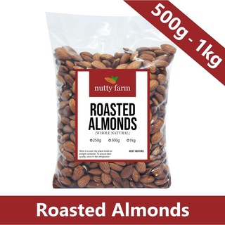 nuts✻✟❈Roasted Almonds (500g - 1kg) by Nutty Farm