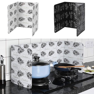 NEW STYLE Aluminum Foldable Kitchen Gas Stove Plate Frying Oil Splash Protection Screen