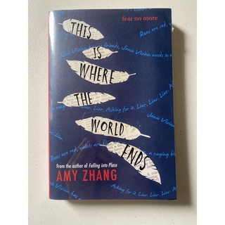 This is Where the World Ends by Amy Zhang (w/ free bookmark)