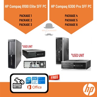 HP EliteDesk 800 G1 - mini desktop/HP Compaq 8100 Elite SFF/HP Compaq 6300 Pro - SFF/intel core i5 W