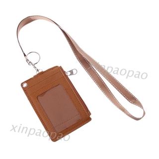 xinp✨ Timeotgether*Business Credit Card ID Badge Coin Purse Holder Neck Strap Lanyard Keychain