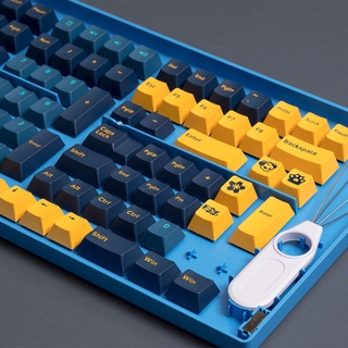 ❖✧✼Akko Macaw Keycaps PBT Keycap for Mechanical Keyboards Cherry Profile Double Shot Keyboard Key Ca