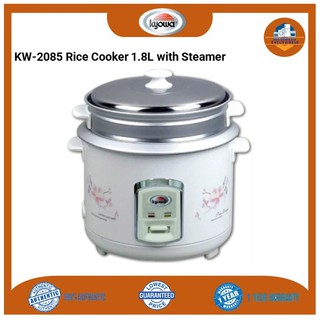 Kyowa KW-2085 Rice Cooker 1.8L with Steamer