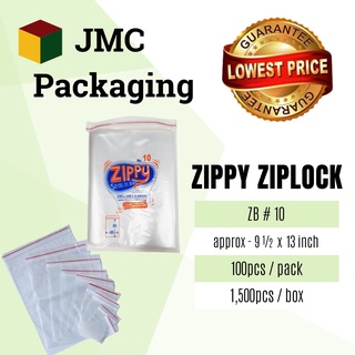 Ziplock #10 Resealable 100pcs/pack