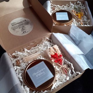 Gift set scented candles