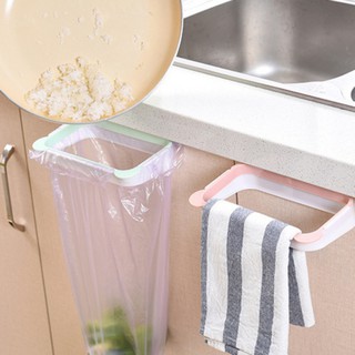 [COD] Kitchen Trash Bag Holder/Cabinet Organizer Hanging Garbage Bag Towel Rack