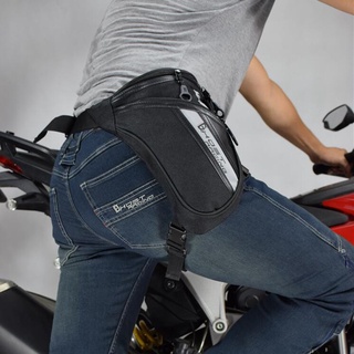 waist bag▫[HELLERY2] Men Waterproof Oxford Motorcycle Waist Leg Bag Drop Tactical