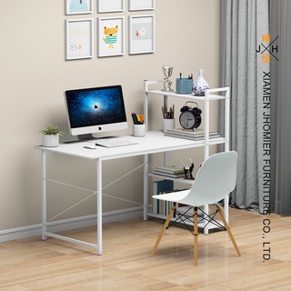 Computer Table With Drawers And Shelves Book Study Home Office Table Desk Furniture Bestchoice68