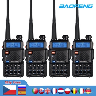 4PCS Baofeng uv 5r Walkie Talkie 8W High Power CB Ham Portable Radio 10km Two Way Radio uv-5r Comuni