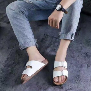 Birkenstock Inspired Leather Strap Casual Sandals For Men & Women