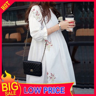 Maternity Dress Cotton Linen Embroidery Short Sleeve Loose