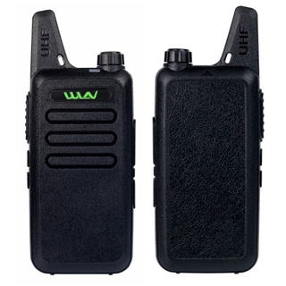 NEW Radio Walkie Talkie WLN KD-C1 5W UHF 400-470MHz CTCSS/DCS TOT VOX Scan Squelch Two Way Radio