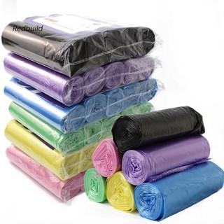 5 Rolls 100Pcs Household Disposable Trash Pouch Kitchen Storage Garbage Bags (1)