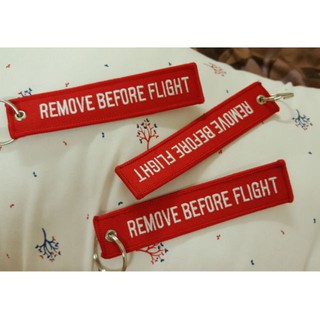 Remove Before Flight Keychain (3)